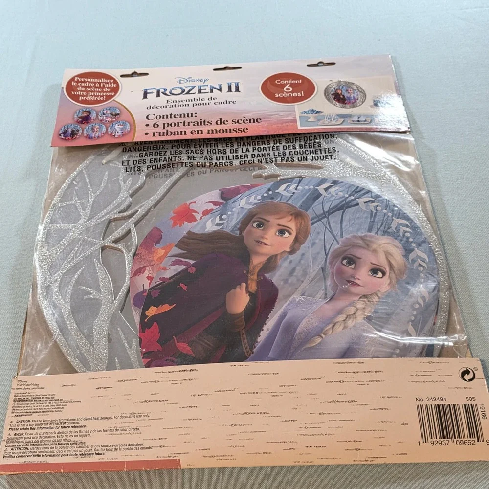 Disney Frozen II Frame Decorating Kit 6 Scene Cutouts Elsa Anna Olaf 243484